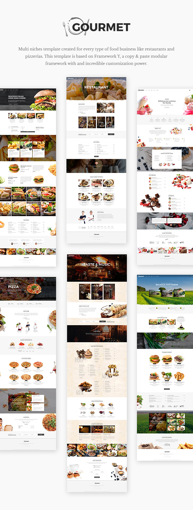 Gourmet - Restaurant And Food Template - 2